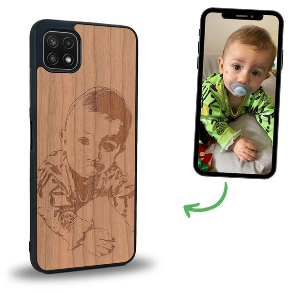 Coque Samsung A22 5G - La Personnalisable - Coque en bois