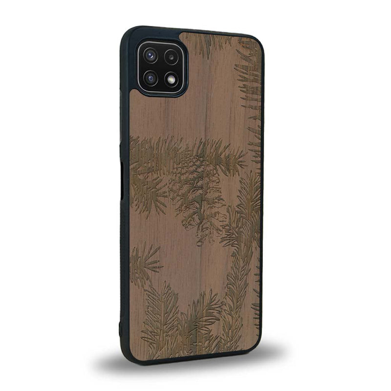 Coque Samsung A22 5G - La Pomme de Pin - Coque en bois