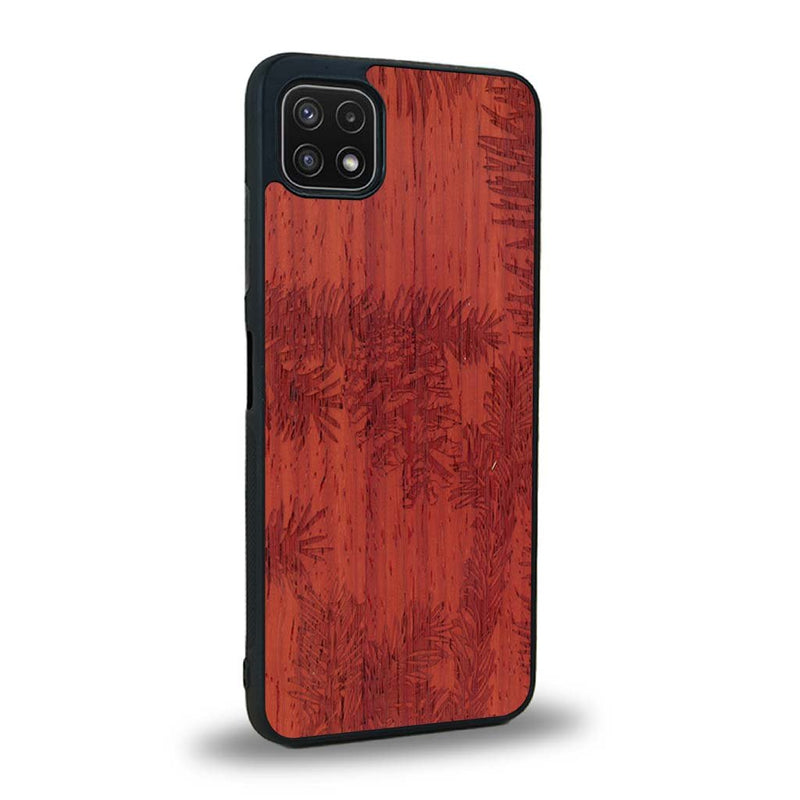 Coque Samsung A22 5G - La Pomme de Pin - Coque en bois