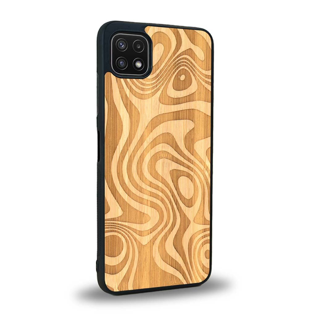 Coque Samsung A22 5G - L'Abstract - Coque en bois