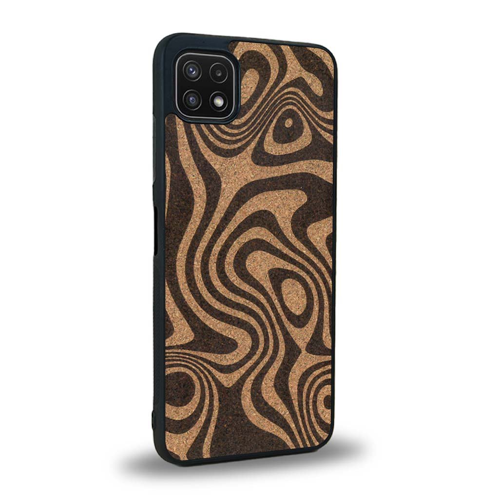 Coque Samsung A22 5G - L'Abstract - Coque en bois