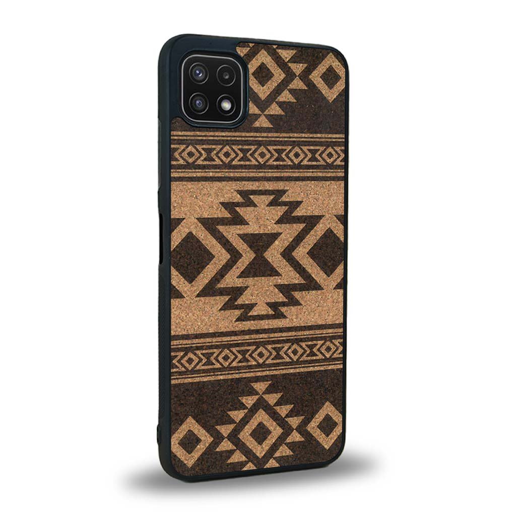 Coque Samsung A22 5G - L'Aztec - Coque en bois