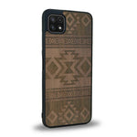 Coque Samsung A22 5G - L'Aztec - Coque en bois