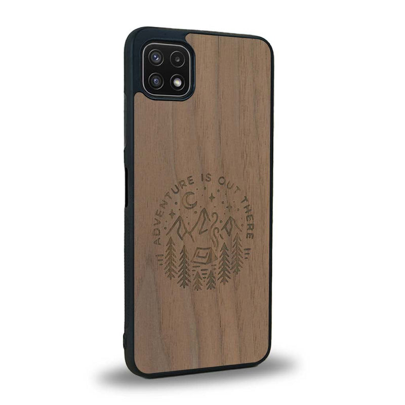 Coque Samsung A22 5G - Le Bivouac - Coque en bois