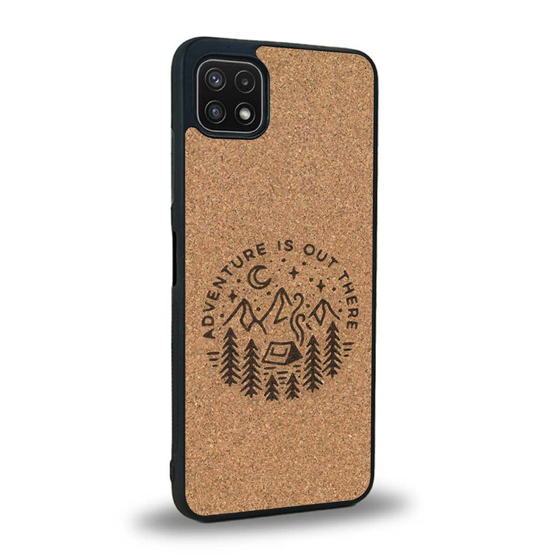 Coque Samsung A22 5G - Le Bivouac - Coque en bois