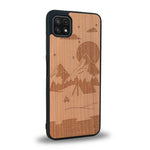Coque Samsung A22 5G - Le Campsite - Coque en bois