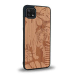 Coque Samsung A22 5G - Le Tigre - Coque en bois