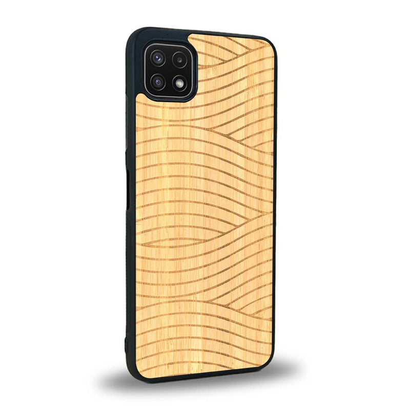 Coque Samsung A22 5G - Le Wavy Style - Coque en bois