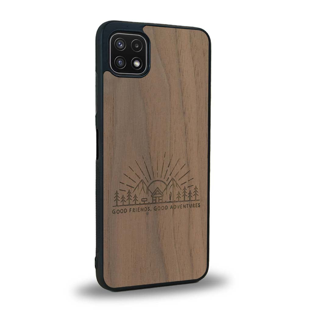 Coque Samsung A22 5G - Sunset Lovers - Coque en bois
