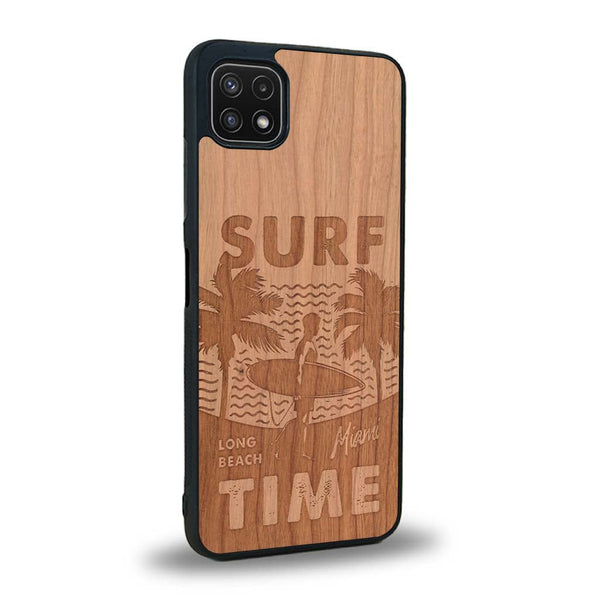 Coque Samsung A22 5G - Surf Time - Coque en bois