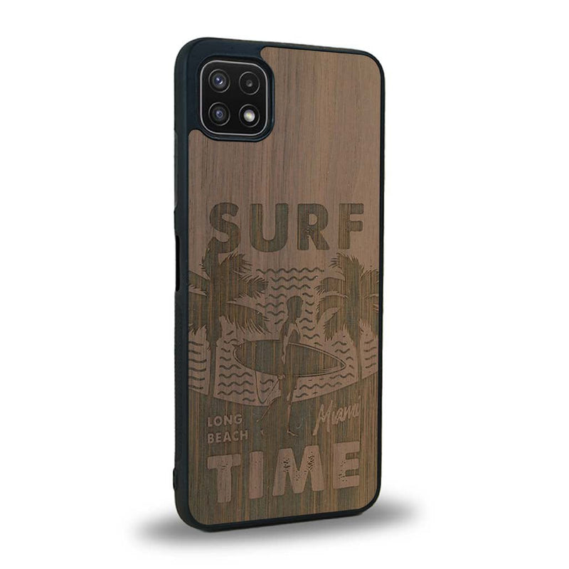 Coque Samsung A22 5G - Surf Time - Coque en bois