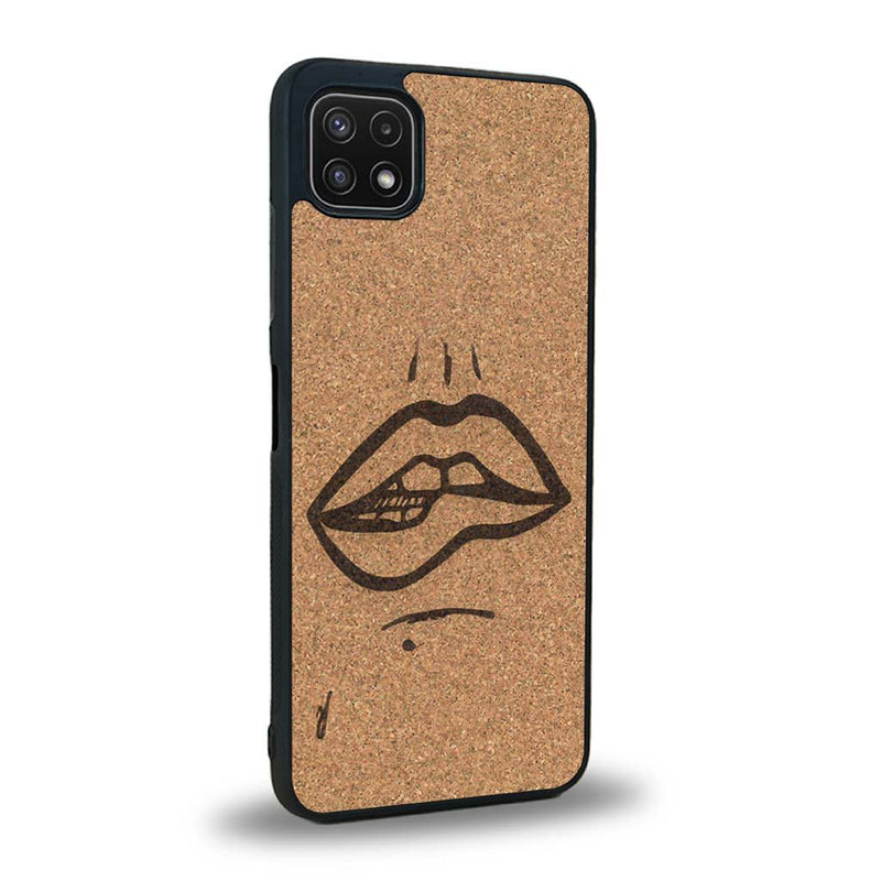 Coque Samsung A22 5G - The Kiss - Coque en bois