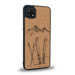 Coque Samsung A22 5G - Winter Holidays - Coque en bois