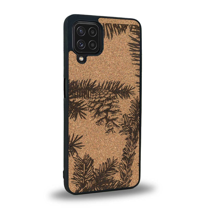 Coque Samsung A22 - La Pomme de Pin - Coque en bois