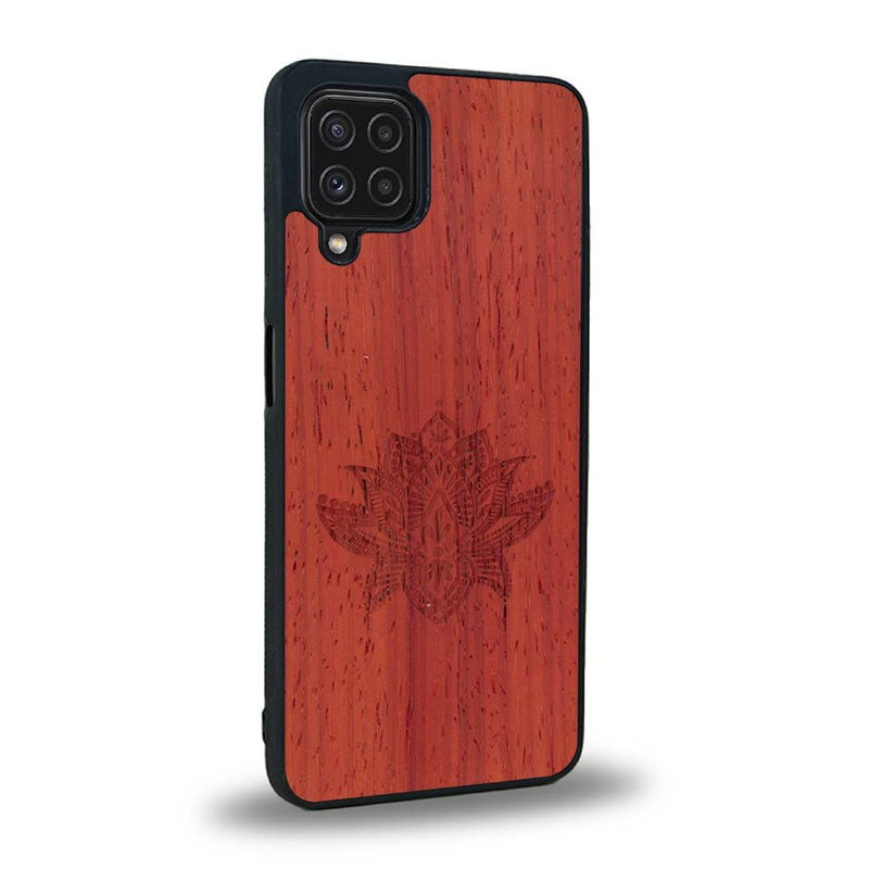 Coque Samsung A22 - Le Lotus - Coque en bois