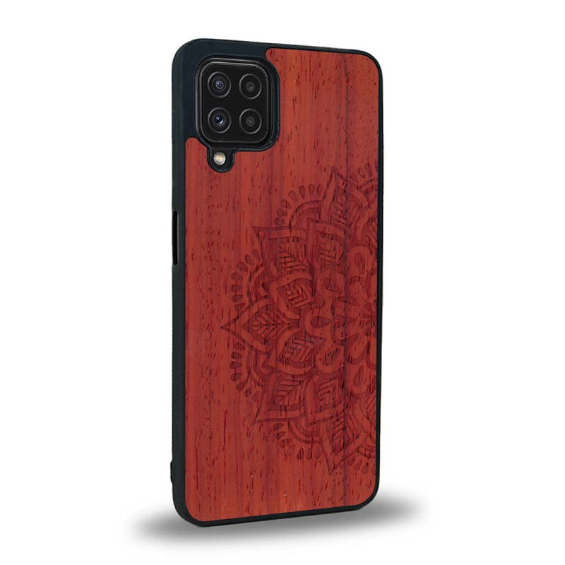 Coque Samsung A22 - Le Mandala Sanskrit - Coque en bois