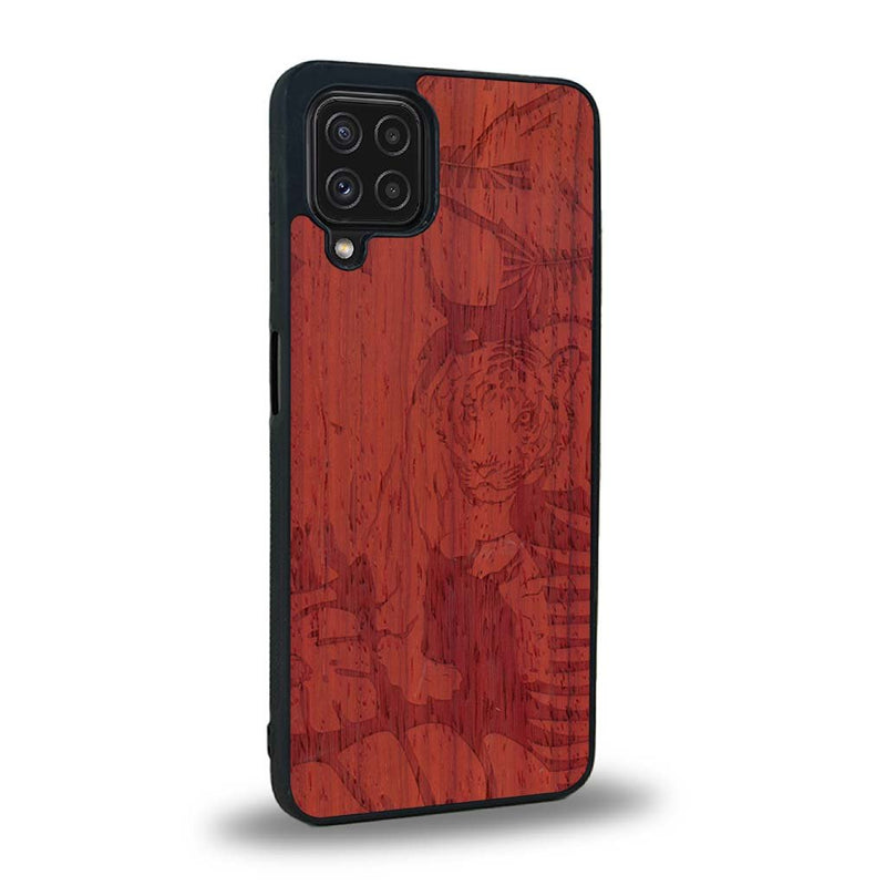 Coque Samsung A22 - Le Tigre - Coque en bois