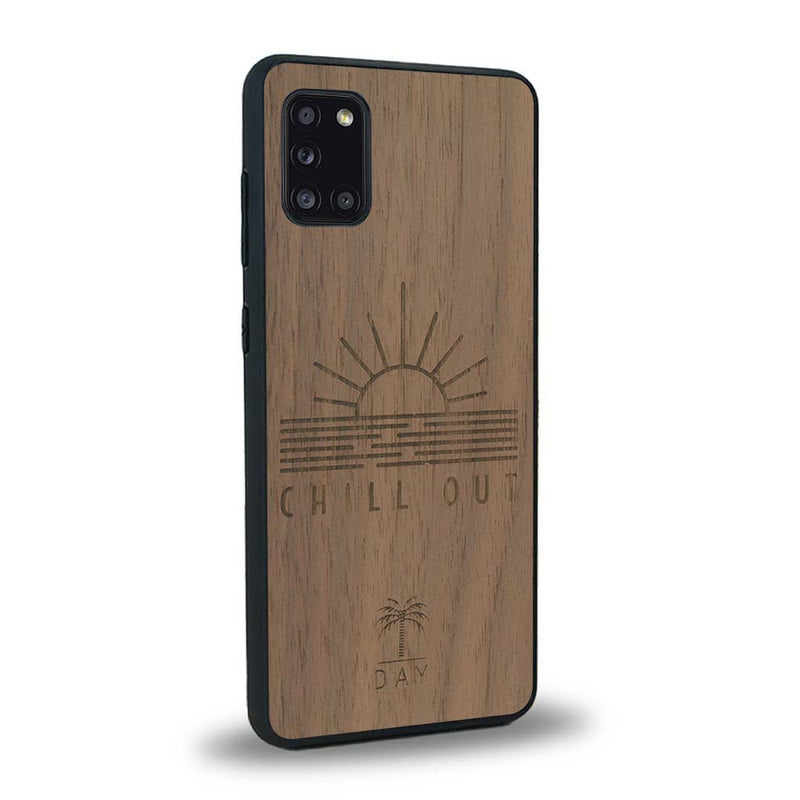 Coque Samsung A31 - La Chill Out - Coque en bois