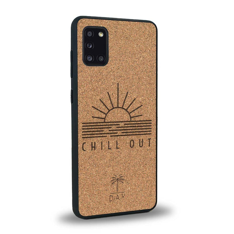 Coque Samsung A31 - La Chill Out - Coque en bois