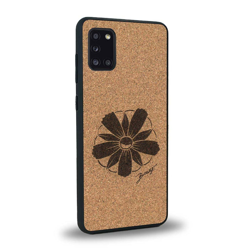 Coque Samsung A31 - La Fleur des Montagnes - Coque en bois