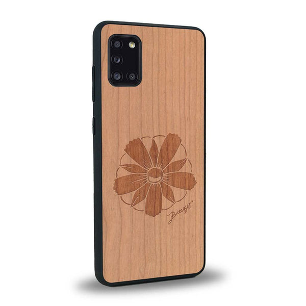 Coque Samsung A31 - La Fleur des Montagnes - Coque en bois