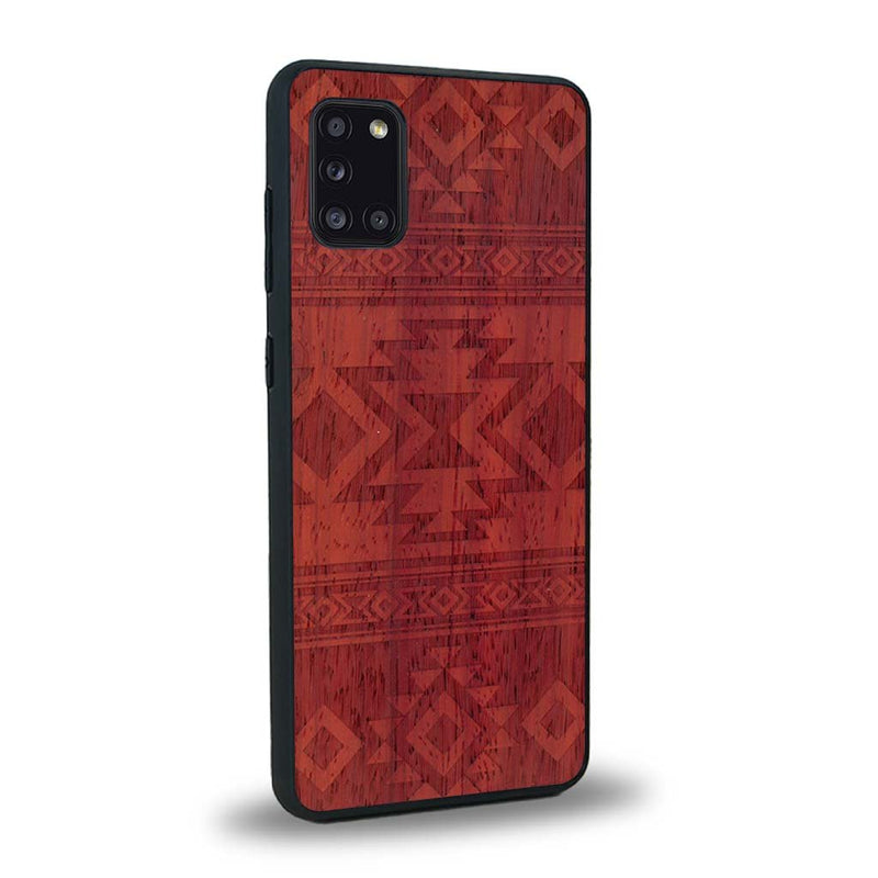 Coque Samsung A31 - L'Aztec - Coque en bois