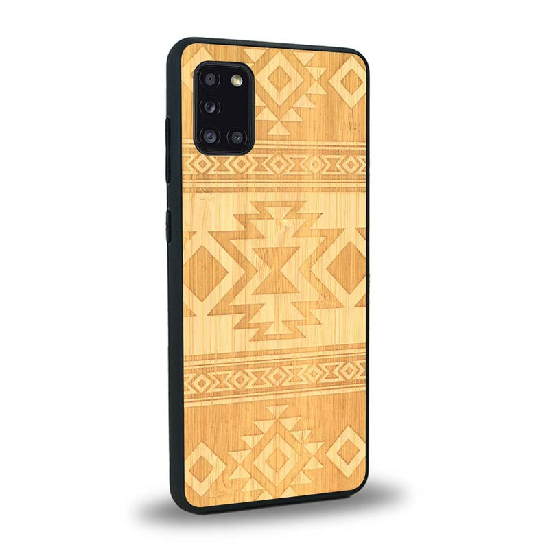 Coque Samsung A31 - L'Aztec - Coque en bois
