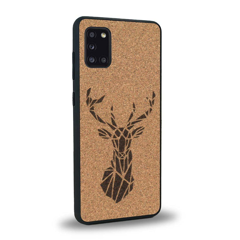 Coque Samsung A31 - Le Cerf - Coque en bois