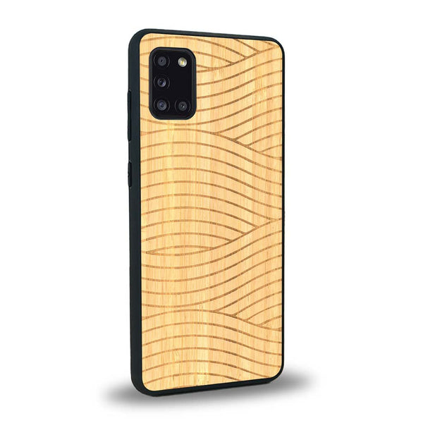 Coque Samsung A31 - Le Wavy Style - Coque en bois