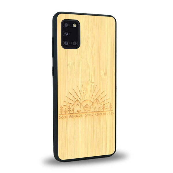 Coque Samsung A31 - Sunset Lovers - Coque en bois