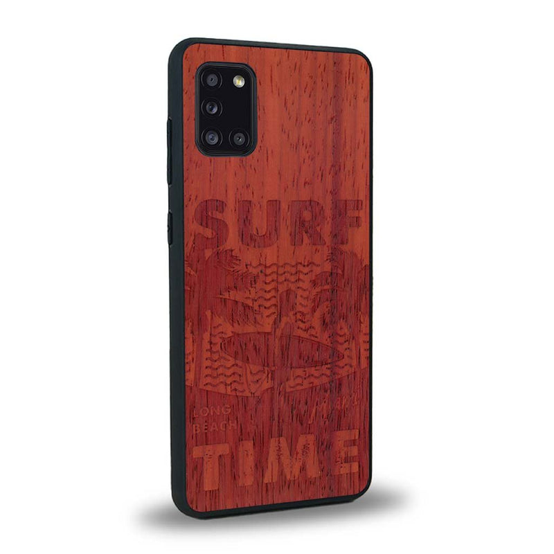 Coque Samsung A31 - Surf Time - Coque en bois
