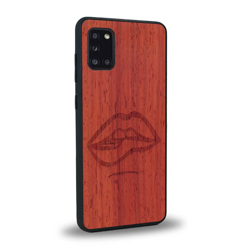 Coque Samsung A31 - The Kiss - Coque en bois