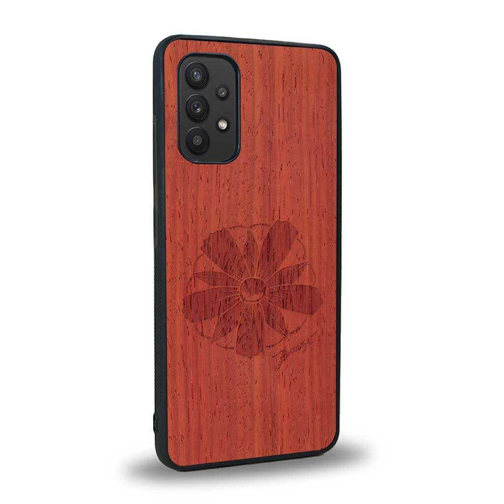 Coque Samsung A32 4G - La Fleur des Montagnes - Coque en bois