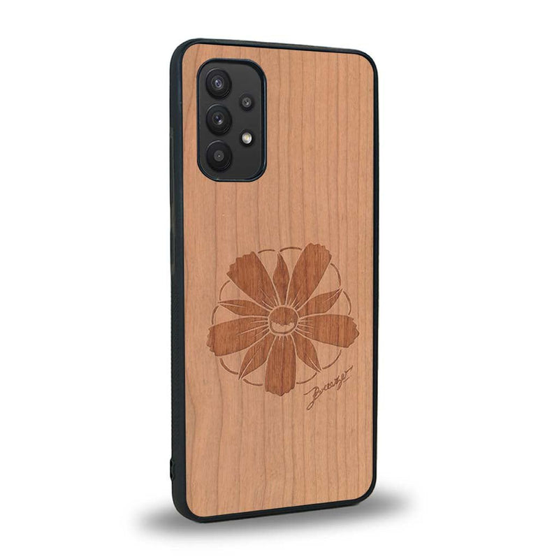 Coque Samsung A32 4G - La Fleur des Montagnes - Coque en bois