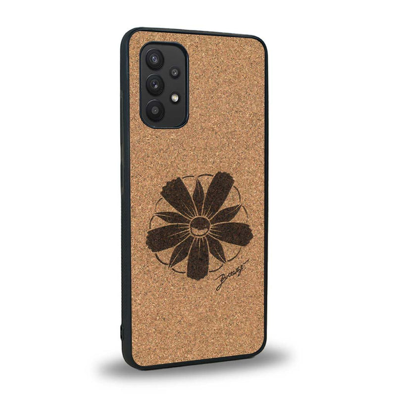 Coque Samsung A32 4G - La Fleur des Montagnes - Coque en bois