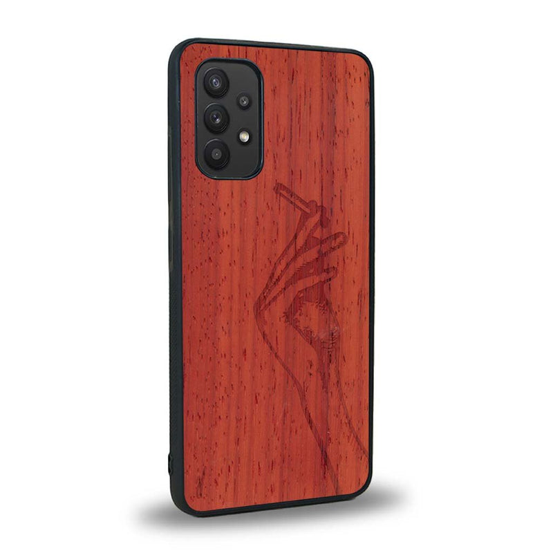 Coque Samsung A32 4G - La Garçonne - Coque en bois