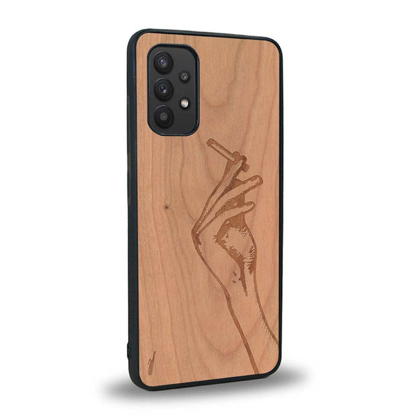 Coque Samsung A32 4G - La Garçonne - Coque en bois