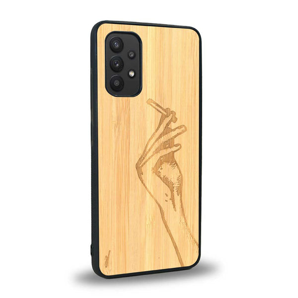 Coque Samsung A32 4G - La Garçonne - Coque en bois