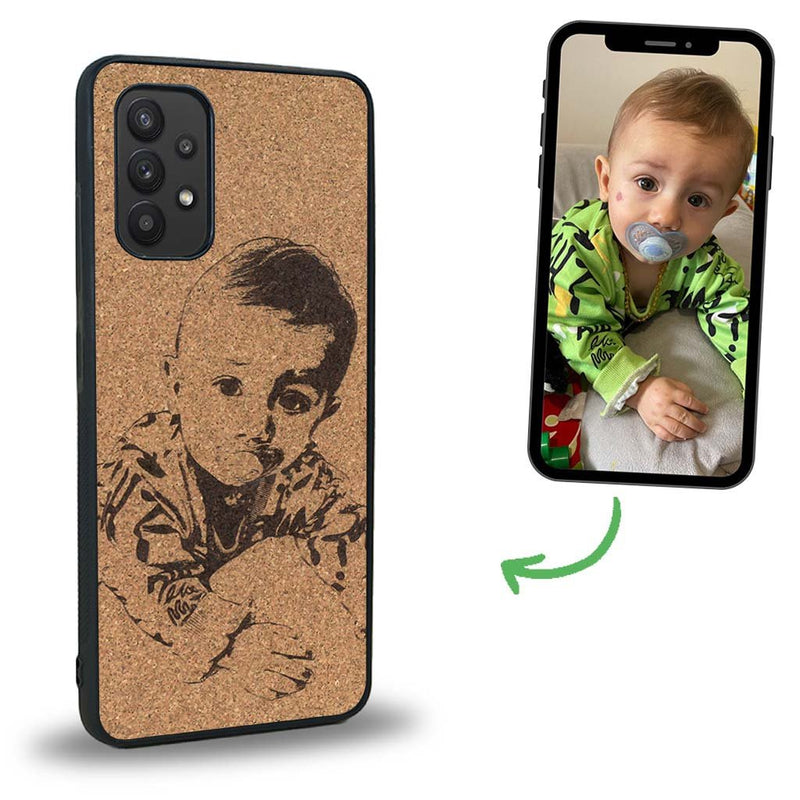 Coque Samsung A32 4G - La Personnalisable - Coque en bois