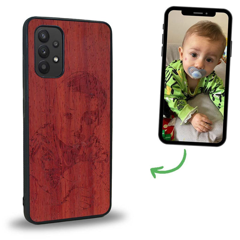 Coque Samsung A32 4G - La Personnalisable - Coque en bois