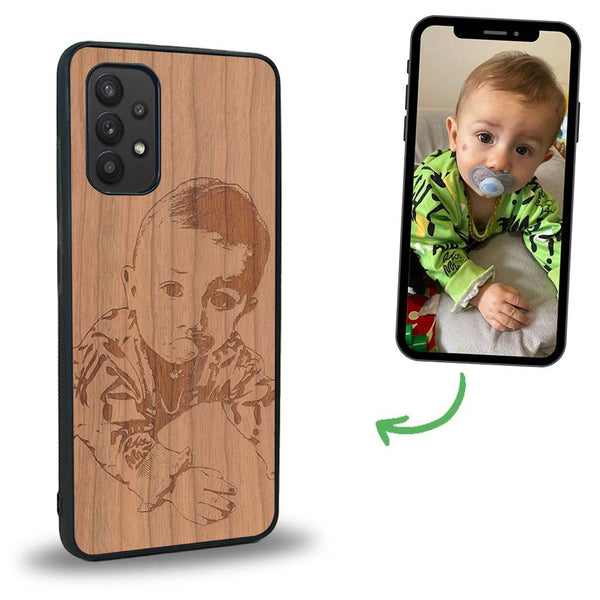 Coque Samsung A32 4G - La Personnalisable - Coque en bois