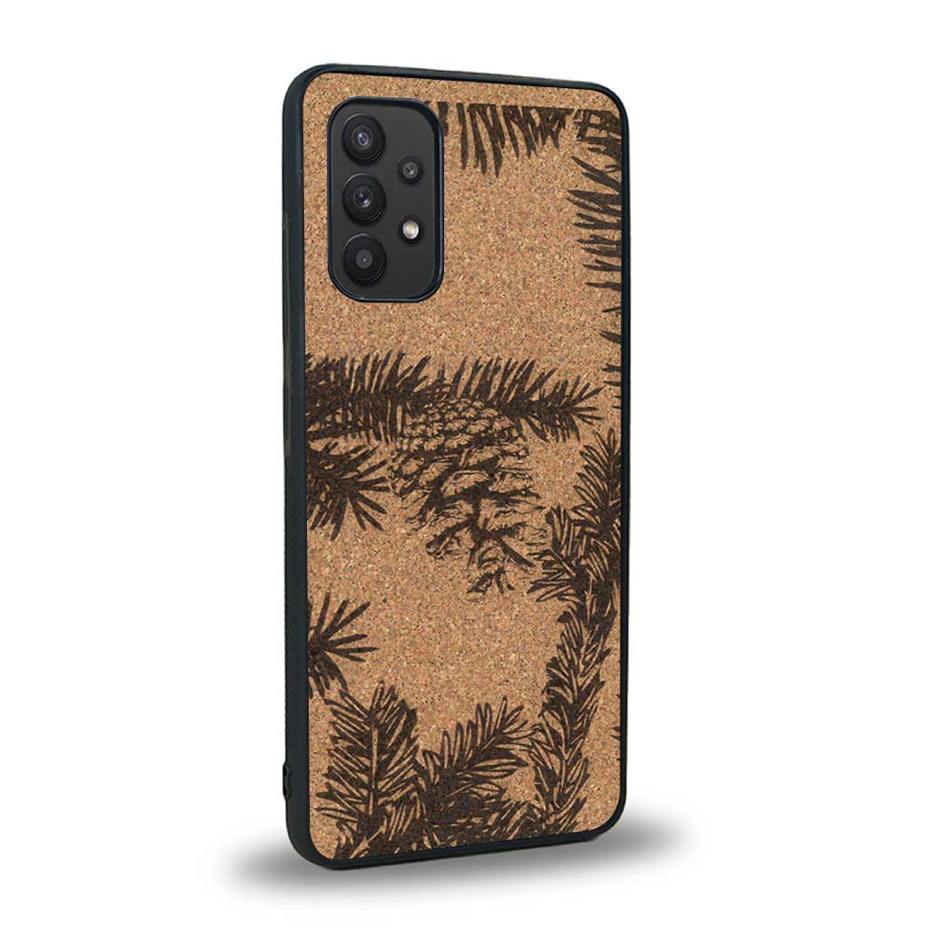 Coque Samsung A32 4G - La Pomme de Pin - Coque en bois