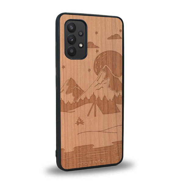 Coque Samsung A32 4G - Le Campsite - Coque en bois