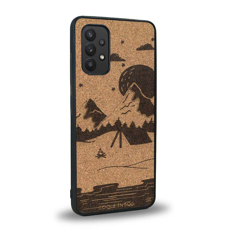 Coque Samsung A32 4G - Le Campsite - Coque en bois