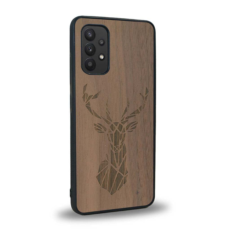 Coque Samsung A32 4G - Le Cerf - Coque en bois