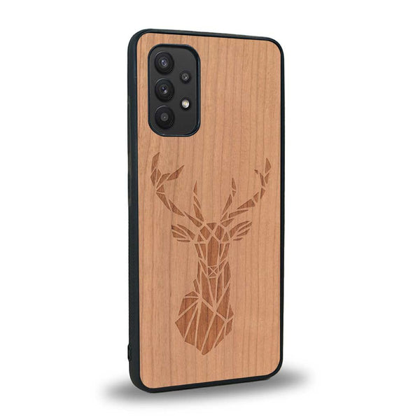 Coque Samsung A32 4G - Le Cerf - Coque en bois