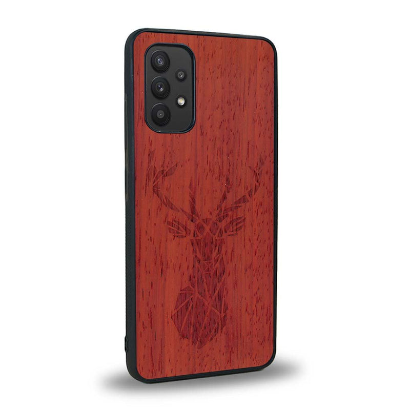 Coque Samsung A32 4G - Le Cerf - Coque en bois