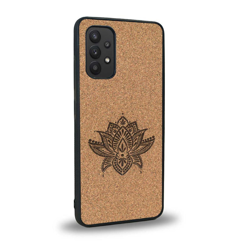 Coque Samsung A32 4G - Le Lotus - Coque en bois