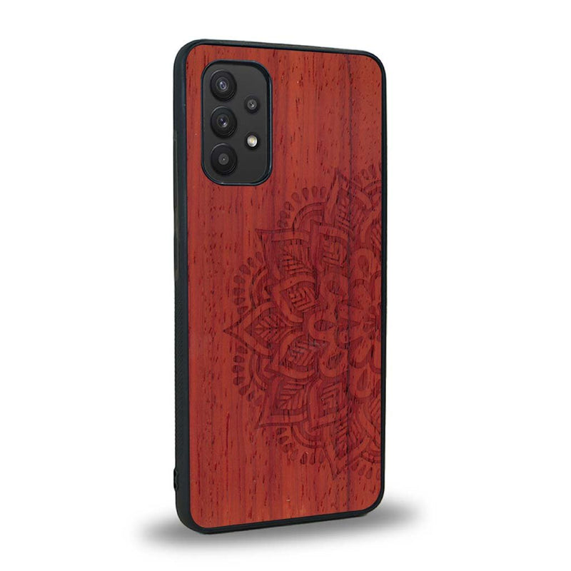 Coque Samsung A32 4G - Le Mandala Sanskrit - Coque en bois