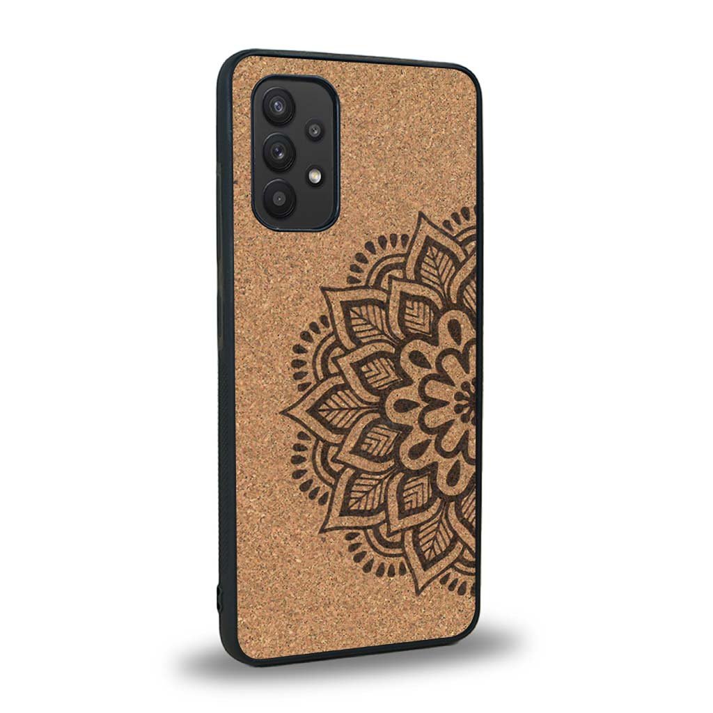 Coque Samsung A32 4G - Le Mandala Sanskrit - Coque en bois